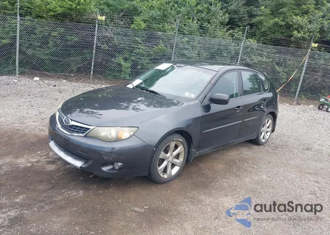 2008 Subaru Impreza Outback Sport from USA, damaged, VIN JF1GH63698H812216